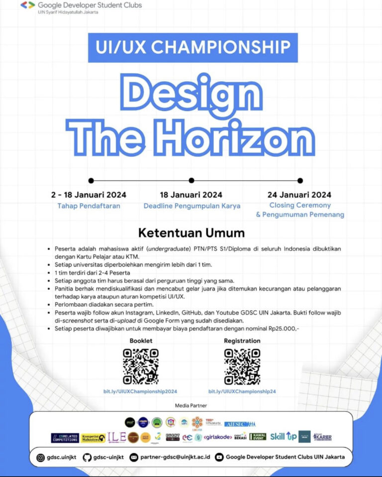 Info Lomba UI/UX Championship – IFUNSIL